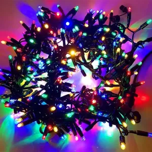 300 LED Cluster Lights Multi Colour