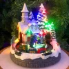 Christmas Village Musical Scene Decoration