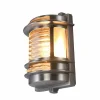 Nickel Plated Outdoor Coastal Wall Light