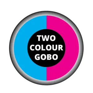 two colour custom gobo