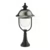 Black Stainless Steel Finish Post Pillar Top Light