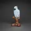 LED White Acrylic Parrot Outdoor Christmas Decoration