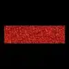 Giant red ribbon section 2D Christmas decoration