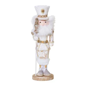 White Nutcracker Soldier Christmas Decoration