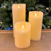 Battery Operated Ivory Christmas Candles