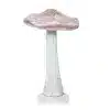 Pink Mushroom With Glitter Christmas Tabletop Decoration