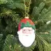 Santa Face Christmas Tree Decoration