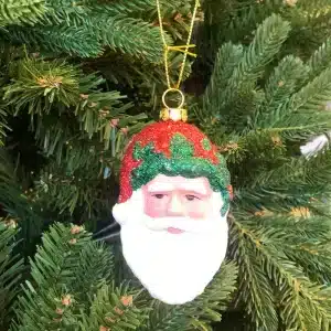 Santa Face Christmas Tree Decoration