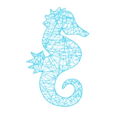 Seahorse Hanging Decoration